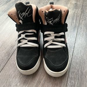 Air Jordan Flight 45 High Black/Pink CI5762-090